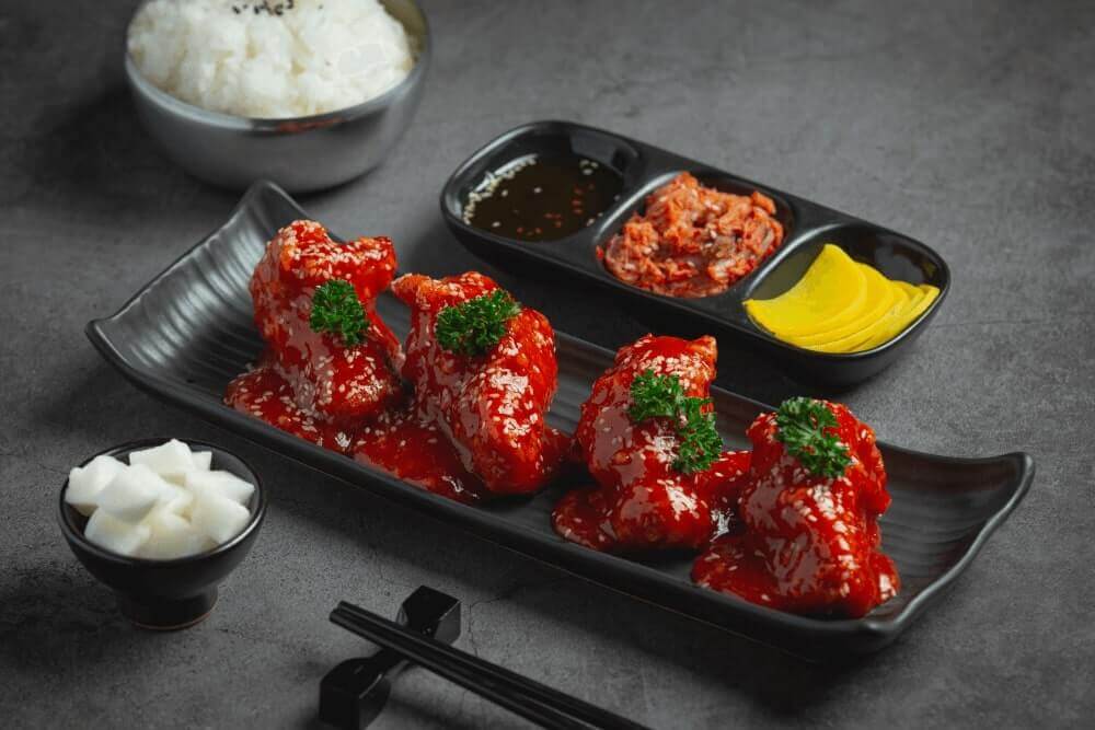 Korean fried chicken